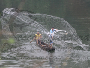 Redes de pesca estão proibídas nas represas e reservatórios do Paraná (Foto Arquivo)