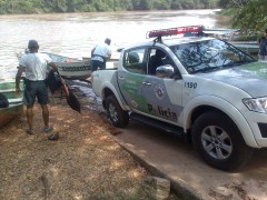 Polícia Ambiental irá percorrer os rios da região para fiscalizar a pesca irregular. (Foto: Carlos Alberto Soares / TV Tem)