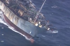 Argentina afunda barco Chines que praticava pesca ilegal na provincia de Chubut 2