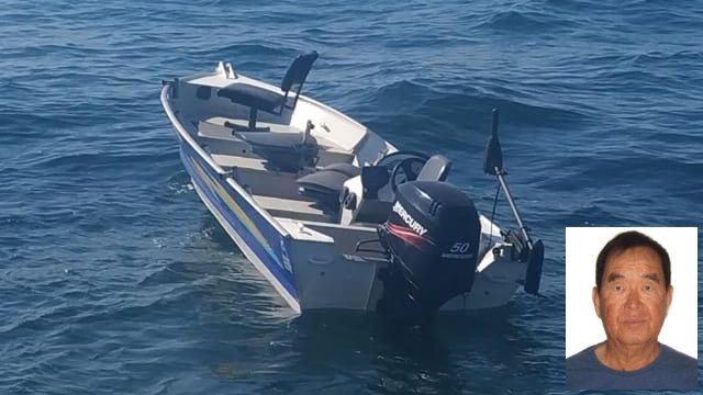 Barco a deriva é localizado com motor ligado no Guarujá (SP)