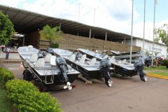 Barcos cedidos pelo TJMT ao Juvam para reforcar fiscalizacao no MT