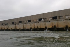 Barragem da Usina de Sergio Mota no Rio Parana