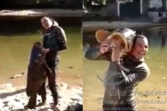Cacador abate mero peixe na lista de extincao em Marica-RJ