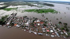 Cheia dos rios na Amazonia