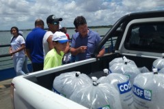 Codevasf ja inseriu 730 mil alevinos no Rio Sao Francisco em Sergipe este ano