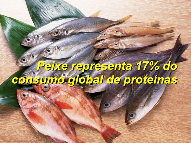 Peixe representa hoje 17% do consumo global de proteína