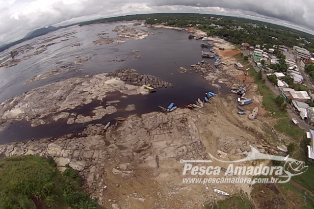 Defesa Civil emite “Estado de Alerta” para a calha do Alto Rio Negro devido à estiagem no AM
