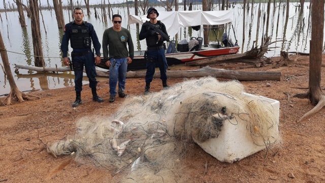 Fiscalização apreende 14,7 toneladas de pescado no Mosaico Lago de Tucuruí (PA)