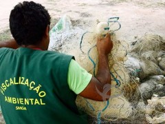 Fiscalizacao durante piracema em Boa Vista-RR