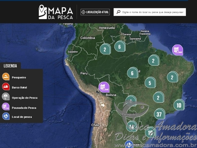 Fish TV lança ferramenta colaborativa para marcar pontos de pesca