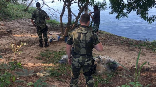 Força Verde flagra infratores praticando pesca predatória no rio Ivaí em Kaloré (PR)