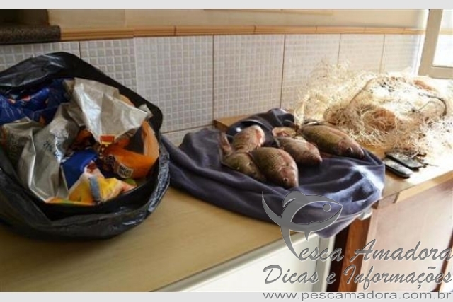 Força Verde prende três por pesca ilegal na Usina Mourão no PR