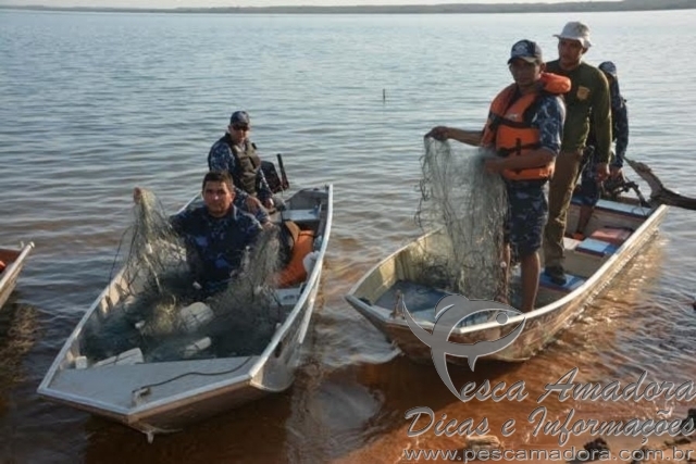 Força tarefa combate pesca predatória no Lago de Palmas-TO