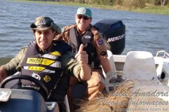 Forca verde apreende 2600 metros de redes no Rio Tibagi no Parana 3