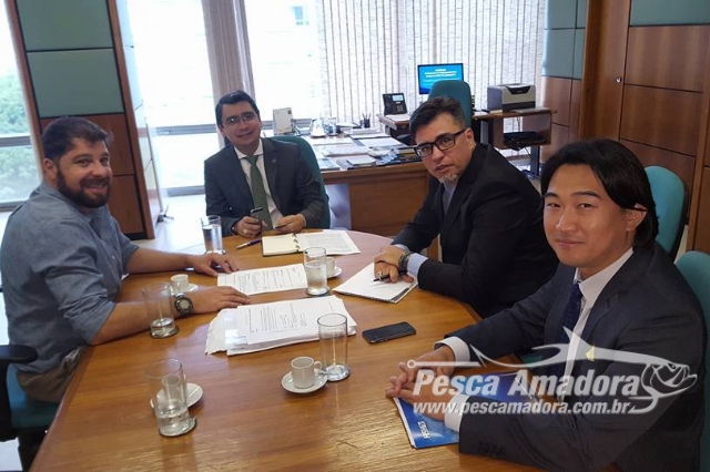 Fortalecimento da pesca esportiva é debatido junto ao Ministério da Agricultura