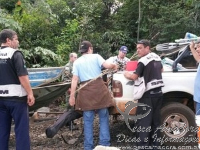 Grupo é detido suspeito de pesca ilegal em operação em Uberlândia-MG