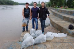 Grupo realiza soltura equivocada de alevinos no Rio Guaçú-SP