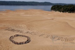 Hidreletrica no rio Tapajos