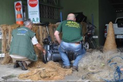 Ibama e IAP apreendem 800 kg de pescado e 2.000 m de redes no Parana 2