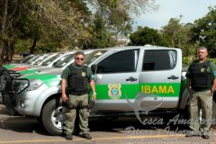 Ibama renova frota com 4oo novas caminhonetes Hillux e L200 para fiscalizacao