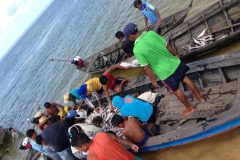 Icmbio e Ibama apreendem 3,2 toneladas de pescado ilegal no Para