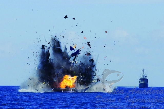 Indonésia afunda mais 27 barcos por praticarem pesca ilegal no país