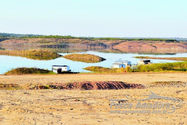 Lago Serra da Mesa registra volume de apenas 17,63% e afeta turismo de pesca em Goiás