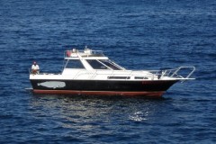 Lancha Cachalote - Instrutor e Biologo Moacyr Teofilo de Abreu Figueiredo