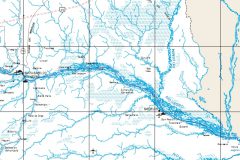 Mapa - Ornamento da pesca esportiva do tucunare no Amazonas