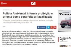 Mapa e Ibama negam alteracao de normas sobre a pesca subaquatica