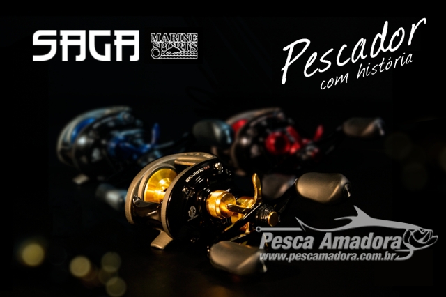 Marine Sports lança a nova carretilha Saga em três versões diferentes