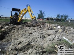 Material ilegal sendo descartado no litoral norte do Rio Grande do Sul 3