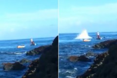 Morador flagra e denuncia pesca com bomba em Salvador-BA