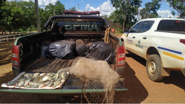 Naturatins e BPMA realizam operações de fiscalização simultânea no Tocantins
