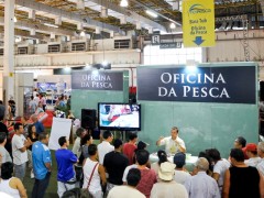 Oficina da pesca na Feipesca 2014