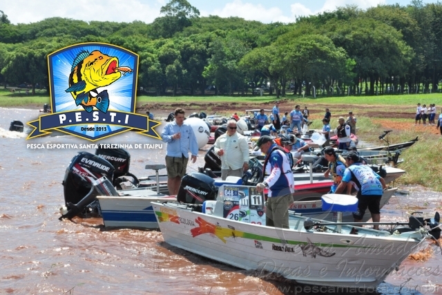 PESTI realiza o 3° Torneio de Pesca Internacional ao Tucunaré no Lago de Itaipú-PR