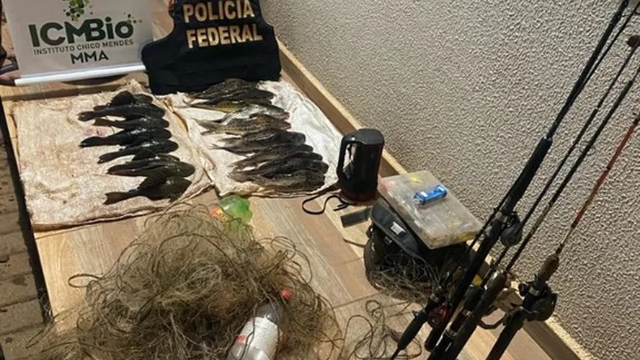 PF prende três por pesca ilegal no Parque Nacional do Iguaçu no PR