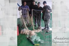 PM apreende redes e armas de fogo em reserva no Amazonas