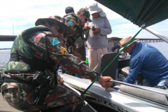 PMA apreende 1 km de redes de pesca  tres espinheis e 192 anzois de galho em MS