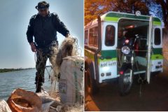 PMA apreende 1.400 m de redes durante fiscalizacao no Parana