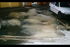 PMA apreende 175 m de redes durante fiscalizacao no Parana