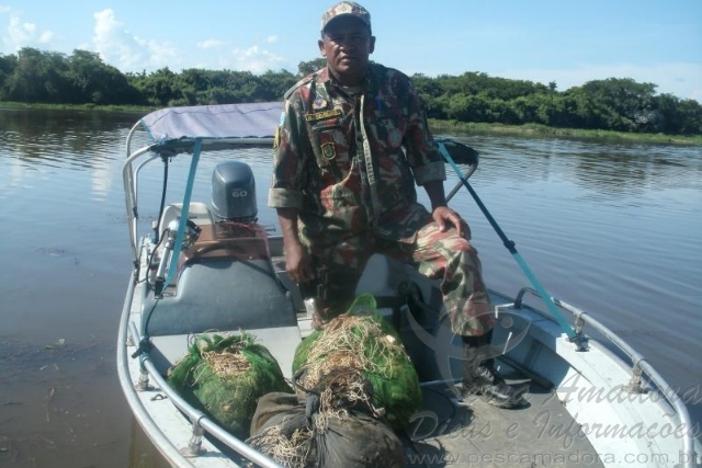 PMA apreende 350 metros de redes no Pantanal