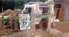 PMA apreende 700 metros de redes no PR