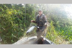 PMA apreende mais 1 km de redes e solta 25 kg de pescado no MS