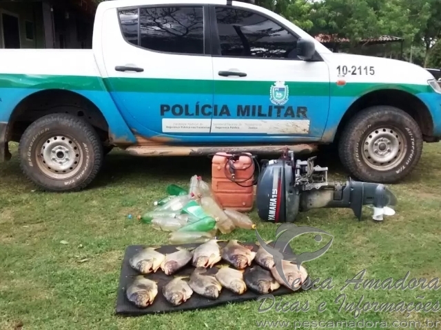 PMA autua cinco por pesca ilegal no Pantanal