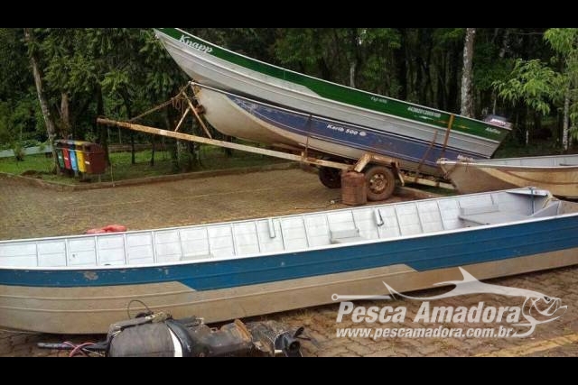 PMA apreende quatro embarcações por pesca ilegal no rio Uruguai-RS