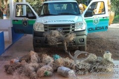 PMA apreende redes anzol de galho e espinheis no MS