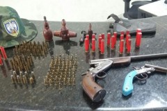 PMA apreende redes e armas durante fiscalizacao no ES 2