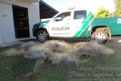 PMA apreende redes e pescado em Chopinzinho-PR