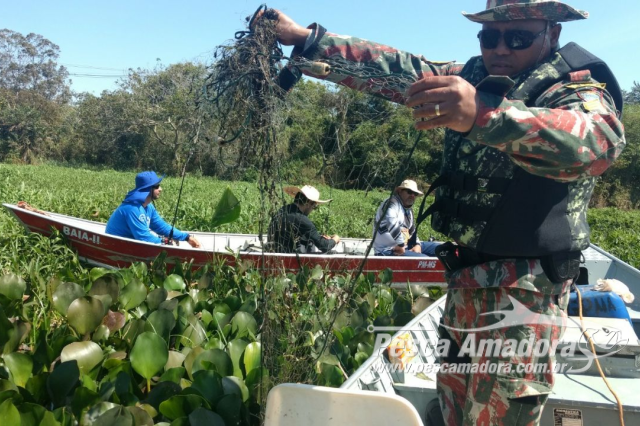 PMA apreende redes e autua infratores durante fiscalização em MS